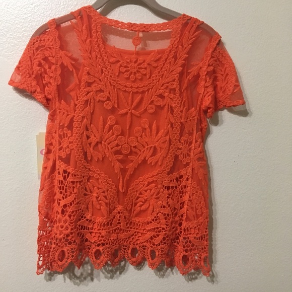 NWT GB Girls (Med) Summer Orange - Picture 4 of 4